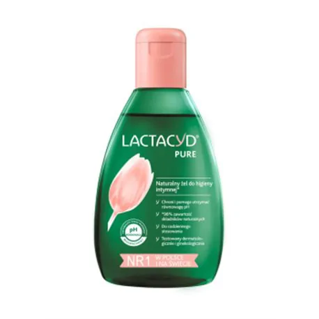 Lactacyd Pure naturalny żel do higieny intymnej 200ml