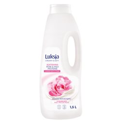 Luksja Creamy & Soft kremowy płyn do kąpieli róża i proteiny mleka 1500ml