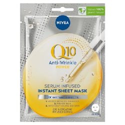 Nivea Q10 Power przeciwzmarszczkowa maska w płacie