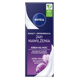 Nivea NFC krem kojący + regeneracja na noc 24h nawilżenia 50ml
