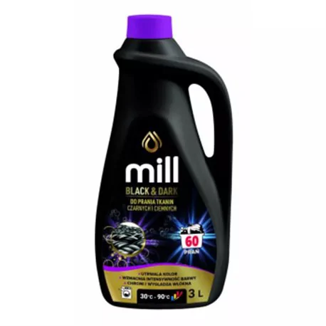 Mill żel do prania black&dark 3l