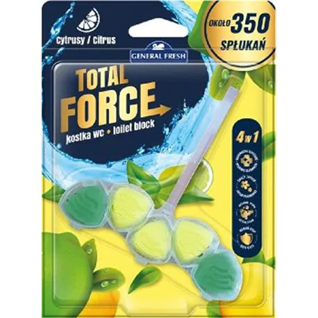 General Fresh WC kostka general Total Force cytryna 40g