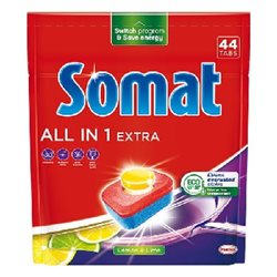 Somat L All in One Extra tabletki do zmywarki lemon 44szt