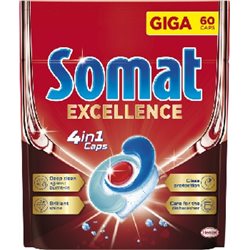 Somat XXL 4in1 Excellence tabletki do zmywarki 60szt