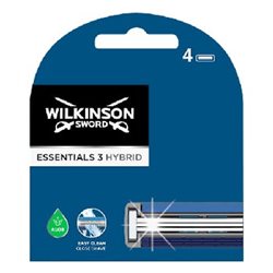 Wilkinson wkłady Essentials 3 Hybrid 4szt