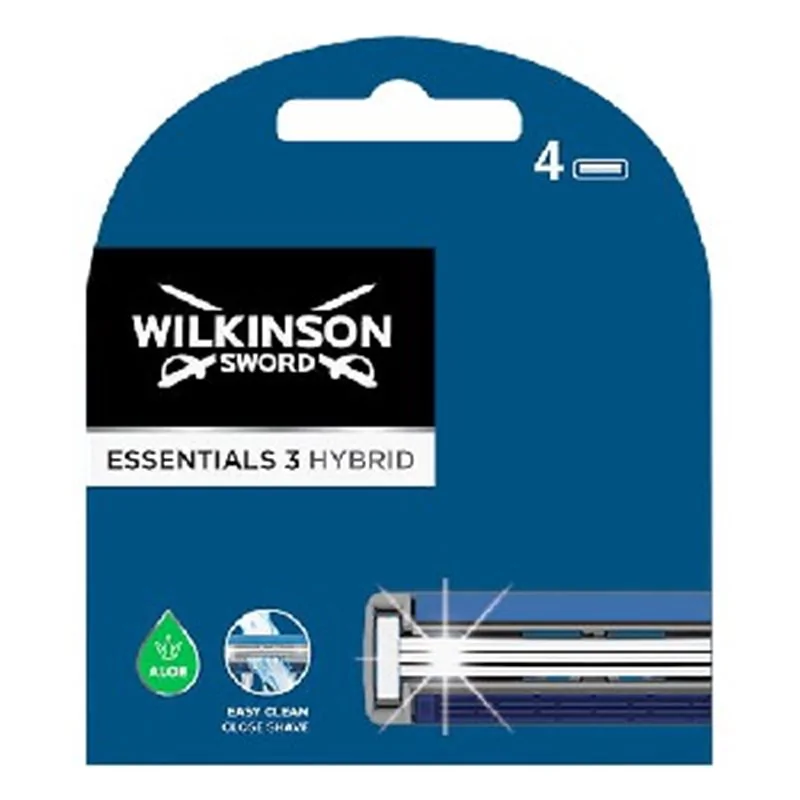 Wilkinson wkłady Essentials 3 Hybrid 4szt