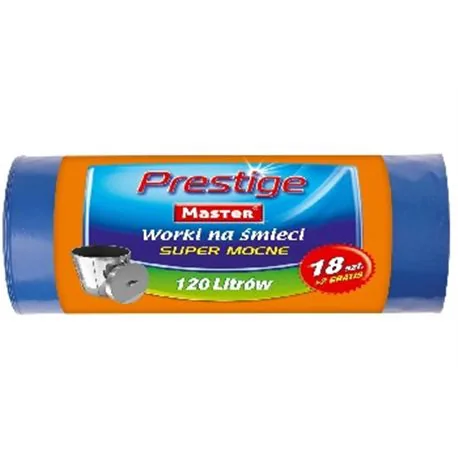 Worki na śmieci Master LD Prestige 120l 18+2szt gratis