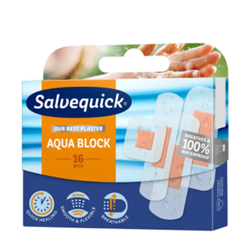 Salvequick plastry Aqua Blok 16szt