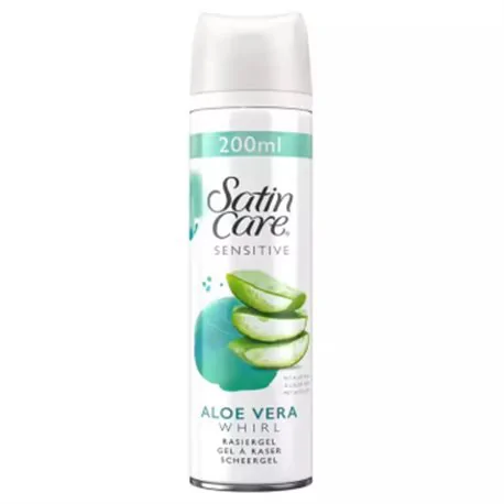 Gillette Satin Care żel do golenia Women aloe vera 200ml