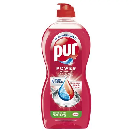 Pur Sekrety Świata Płyn do mycia naczyń Raspberry & Red Currant 450 ml