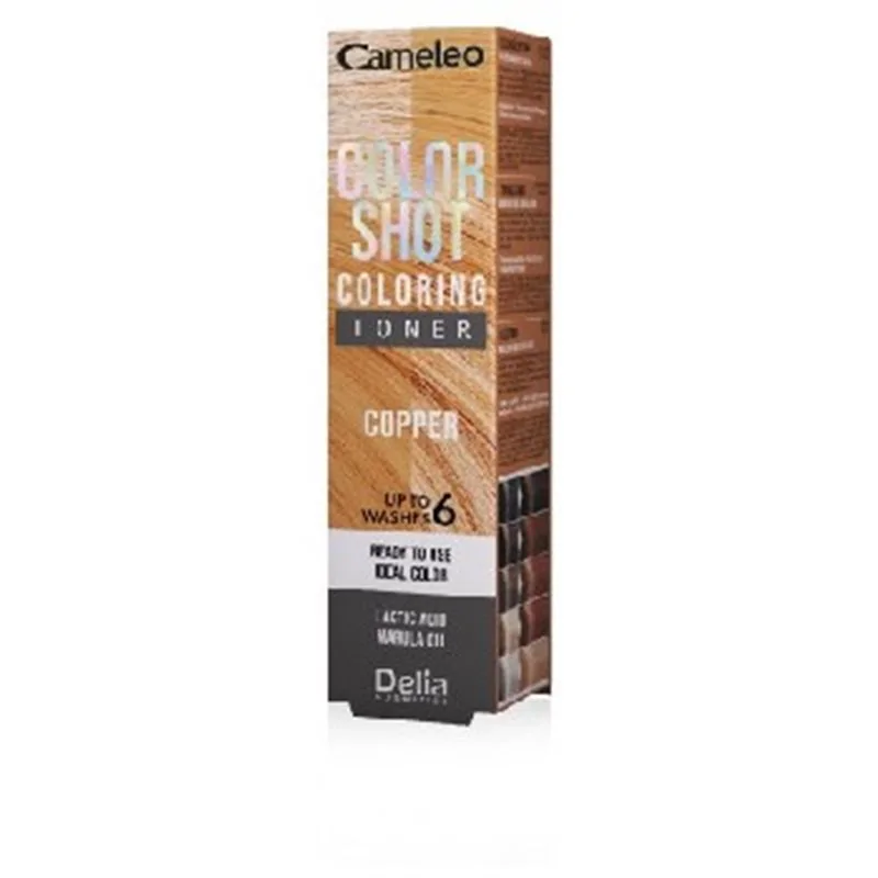 Cameleo Color Shot toner do włosów Copper tuba 60ml