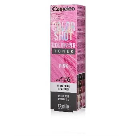 Cameleo Color Shot toner do włosów Pink tuba 60ml