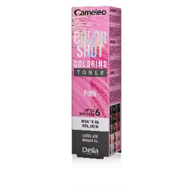 Cameleo Color Shot toner do włosów Pink tuba 60ml