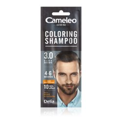 Cameleo Men szampon kolor 3.0 ciemny brąz saszetka 15ml