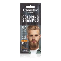 Cameleo Men szampon kolor 5.0 jasny brąz saszetka 15ml