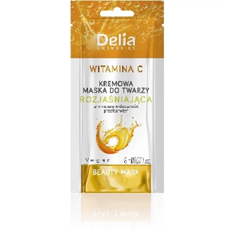 Delia Beauty Mask Maseczka do twarzy Vitamin C saszetka 8ml