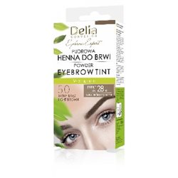 Delia Henna pudrowa do brwi jasny brąz saszetka 4G