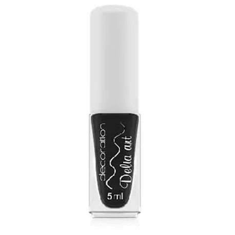 Delia lakier do zdobień czarny 5ml