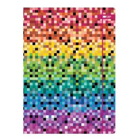 Happy Color teczka kartonowa z gumką Pixi Rainbow 24x31cm