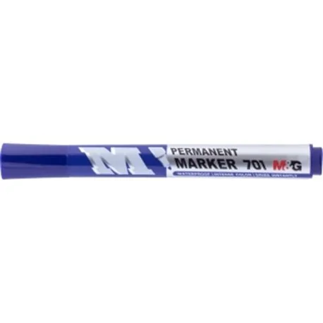 M&G marker permanentny 1-3mm niebieski