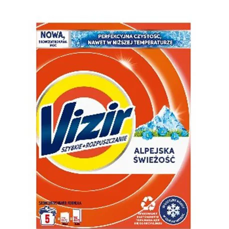 Vizir Proszek do prania Alpine Fresh 275g 5 prań