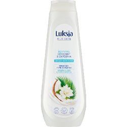 Luksja Silk Care Kremowy płyn do kąpieli Orzeźwiające Kokos i Gardenia 900 ml