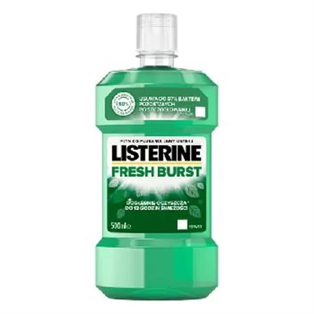 Listerine Płyn do płukania jamy ustnej Fresh Burst 500ml