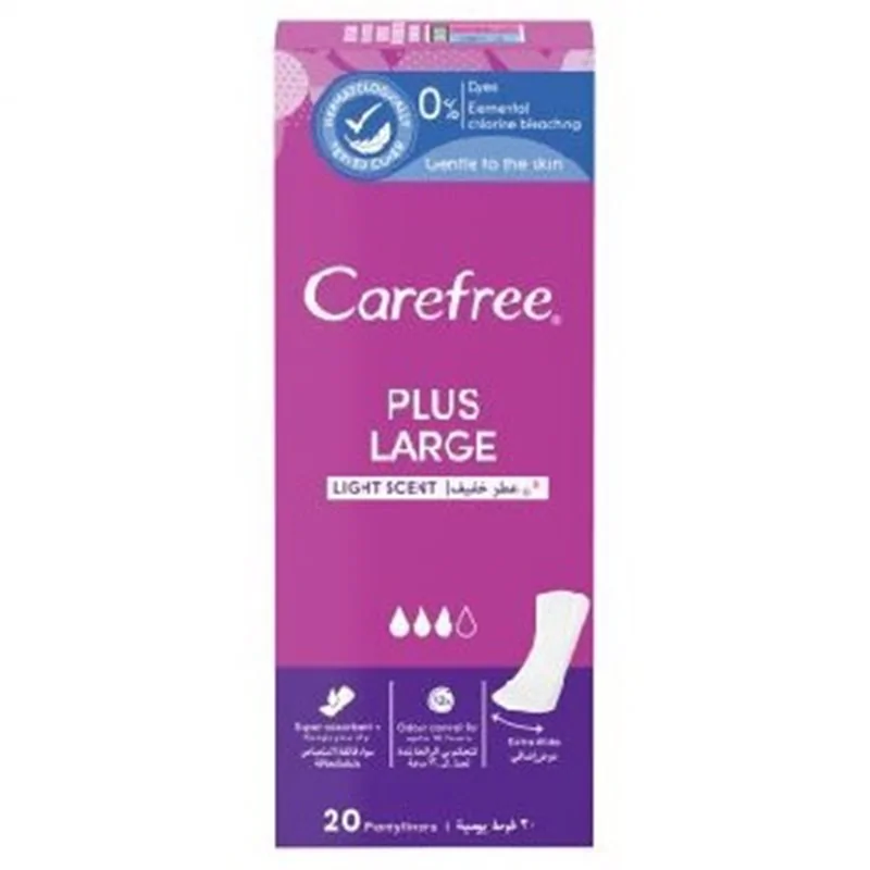 Carefree Plus Large Fresh Wkładki higieniczne 20szt