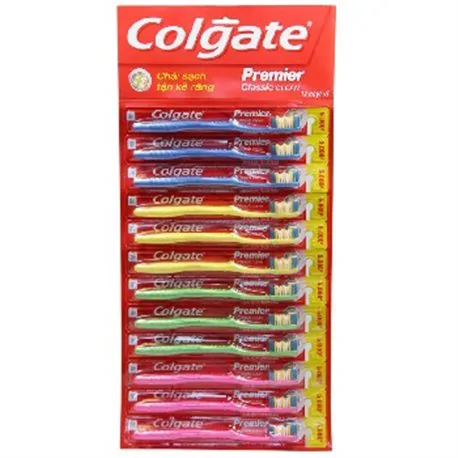 Colgate szczoteczka do zębów Premier Classic Clean Medium 12szt blister