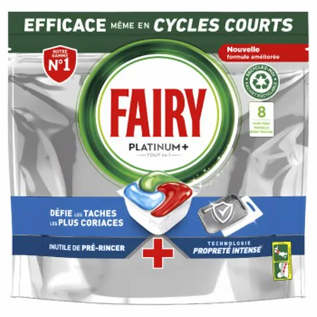 Fairy tabletki do zmywarek All in One Platinum Plus 8szt