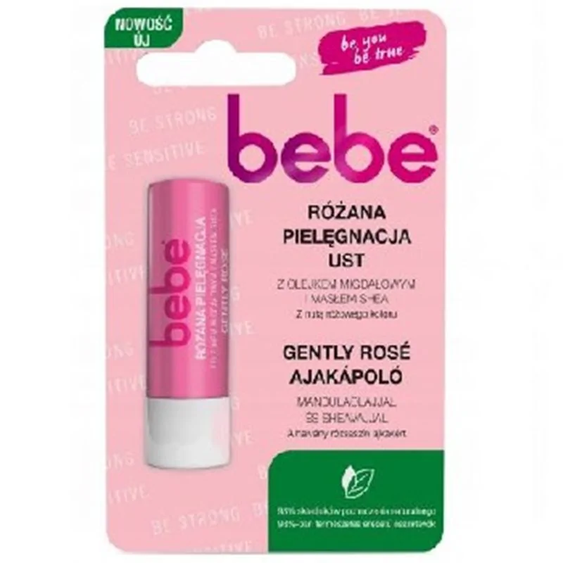 Johnson's Bebe Lips pielęgnacja ust różana