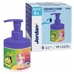 Jordan pasta do zębów w pompce Junior 6+ 150ml