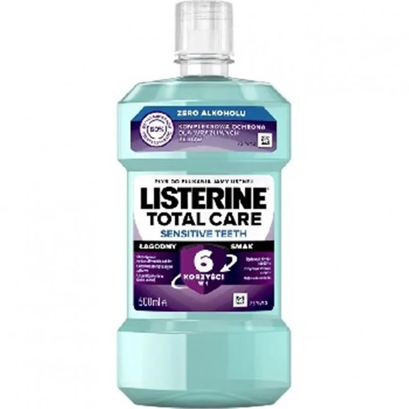 Listerine płyn do jamy ustnej Sensitive Teeth 500ml