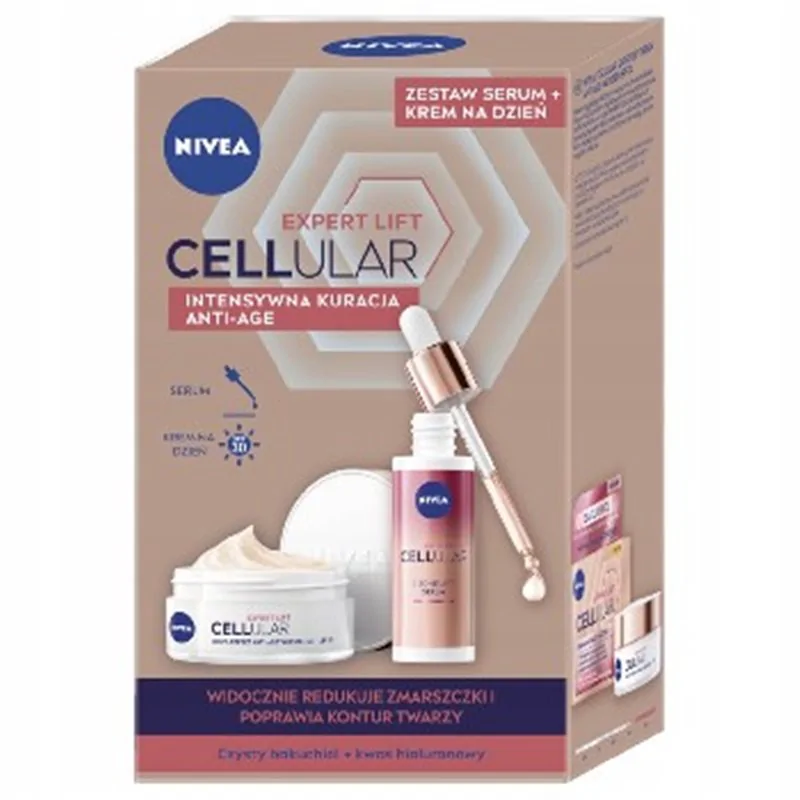 Nivea Cellular Luminous krem SPF30 + serum