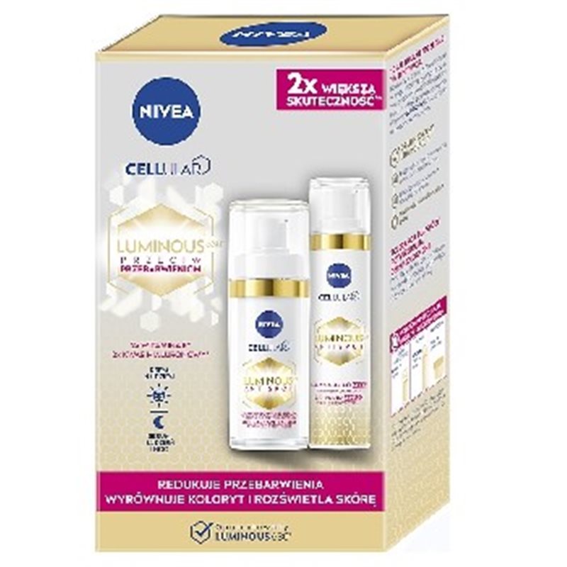 Nivea Cellular Luminous krem SPF50 + serum