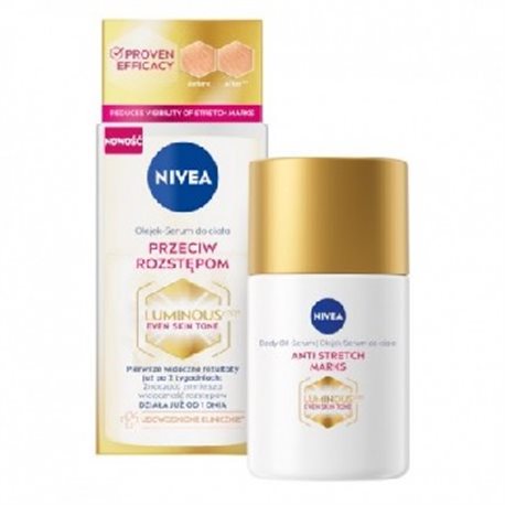 Nivea Luminous olejek do ciała przeciw rozstępom 100ml