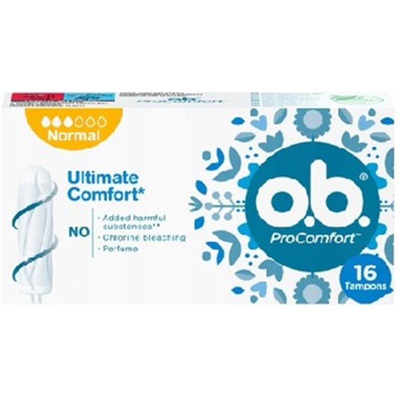 O.B. ProComfort Tampon normal 16