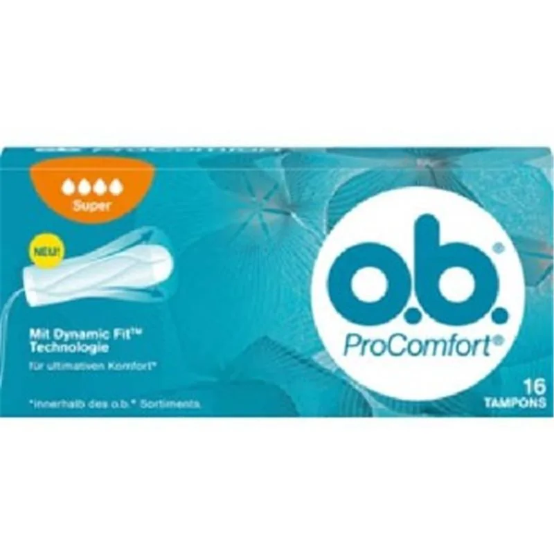 O.B. ProComfort Tampon super 16