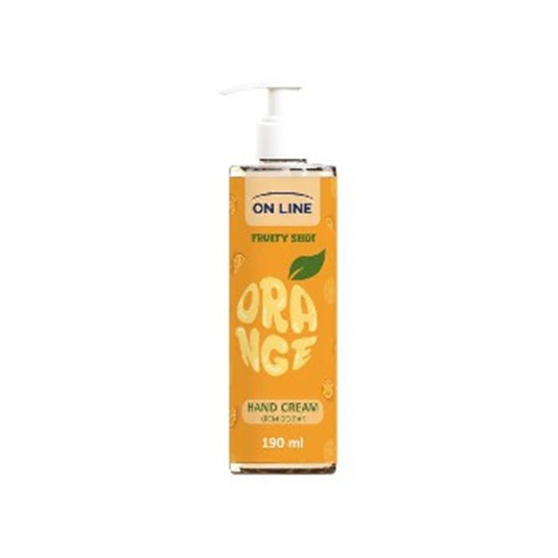 On Line Fruity Shot krem do rąk Orange 190ml