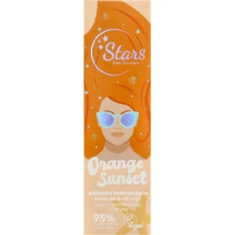 Only Bio Stars From The odżywka koloryzująca Orange Sunset 50ml