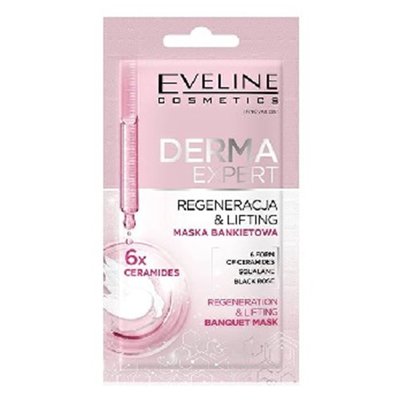 Eveline Derma Expert maska bankietowa regeneracja & lifting