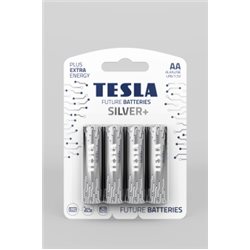 Tesla bateria silver+ LR06 AA 4szt