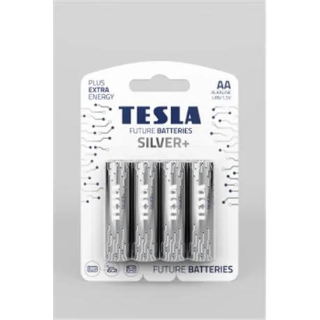 Tesla bateria silver+ LR06 AA 4szt