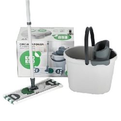 York ECO EGO zestaw do sprzatania (wiadro z wyciskaczem + mop płaski)