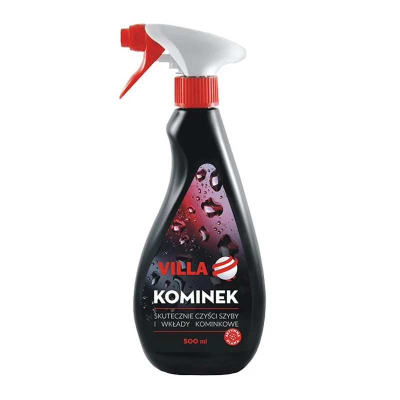 Villa Kominek 500 ml środek do czyszczenia szyb kominkowych