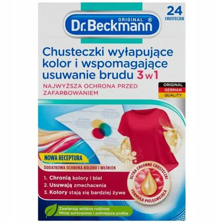 Dr. Beckmann chusteczki wyłapujące kolor 24 szt