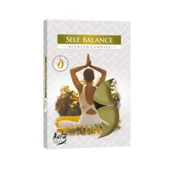 Bispol podgrzewacze zapachowe tealight 6 sztuk P15-335 SELF BALANCE