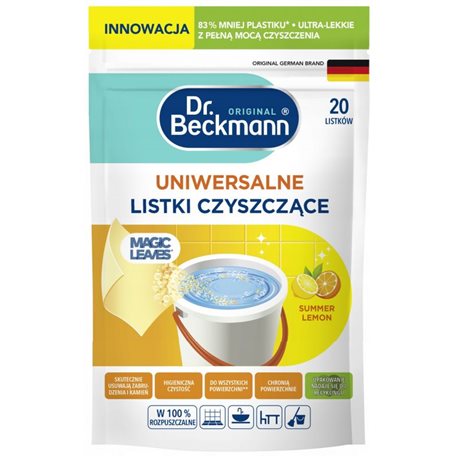 Beckmann uniwersalne listki czyszczące 20szt