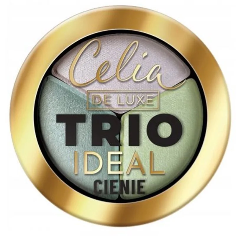 Celia Luxe Trio Ideal cienie do powiek prasowane 302