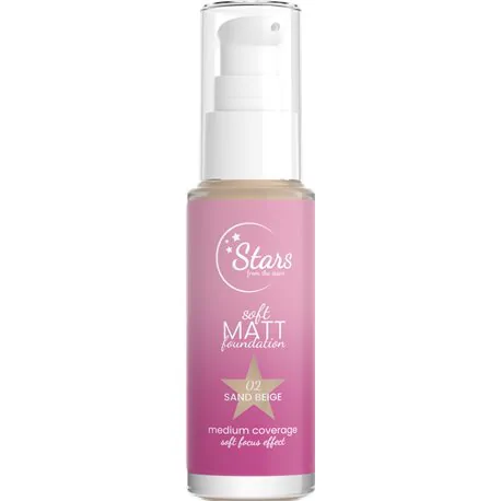 Stars from the Stars Podkład matujący Soft Matt Foundation nr 04 Tan, 30 ml